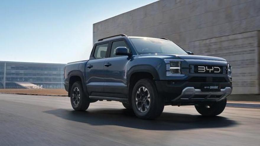 BYD quiere conquistar también el segmento pick-up con el Shark híbrido enchufable