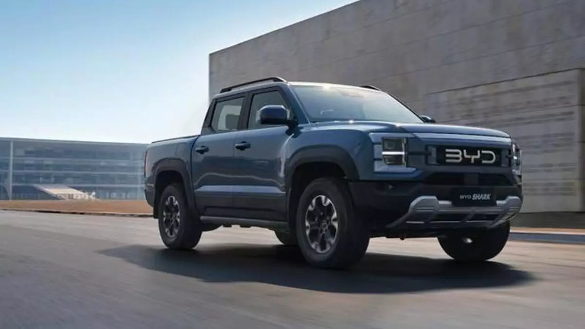 BYD quiere conquistar también el segmento pick-up con el Shark híbrido enchufable