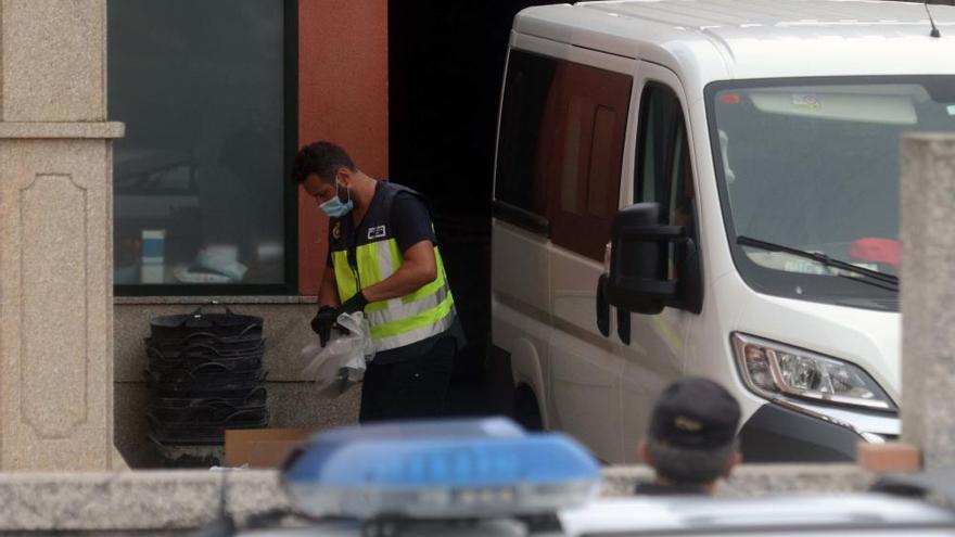 Operación contra el tráfico de drogas en alta mar y en Pontevedra