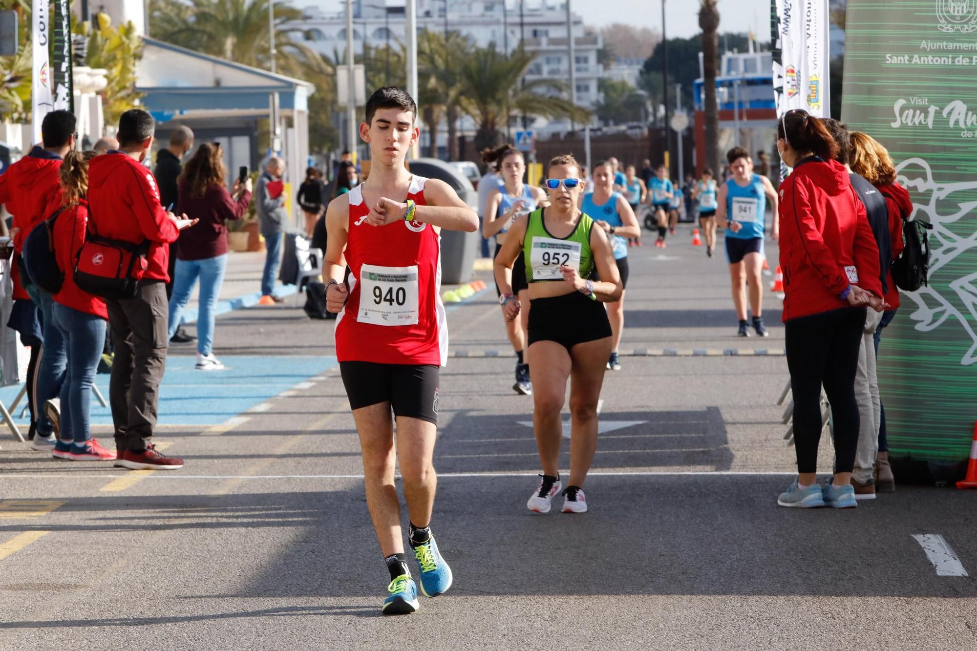 Campeonato balear de marcha en Sant Antoni