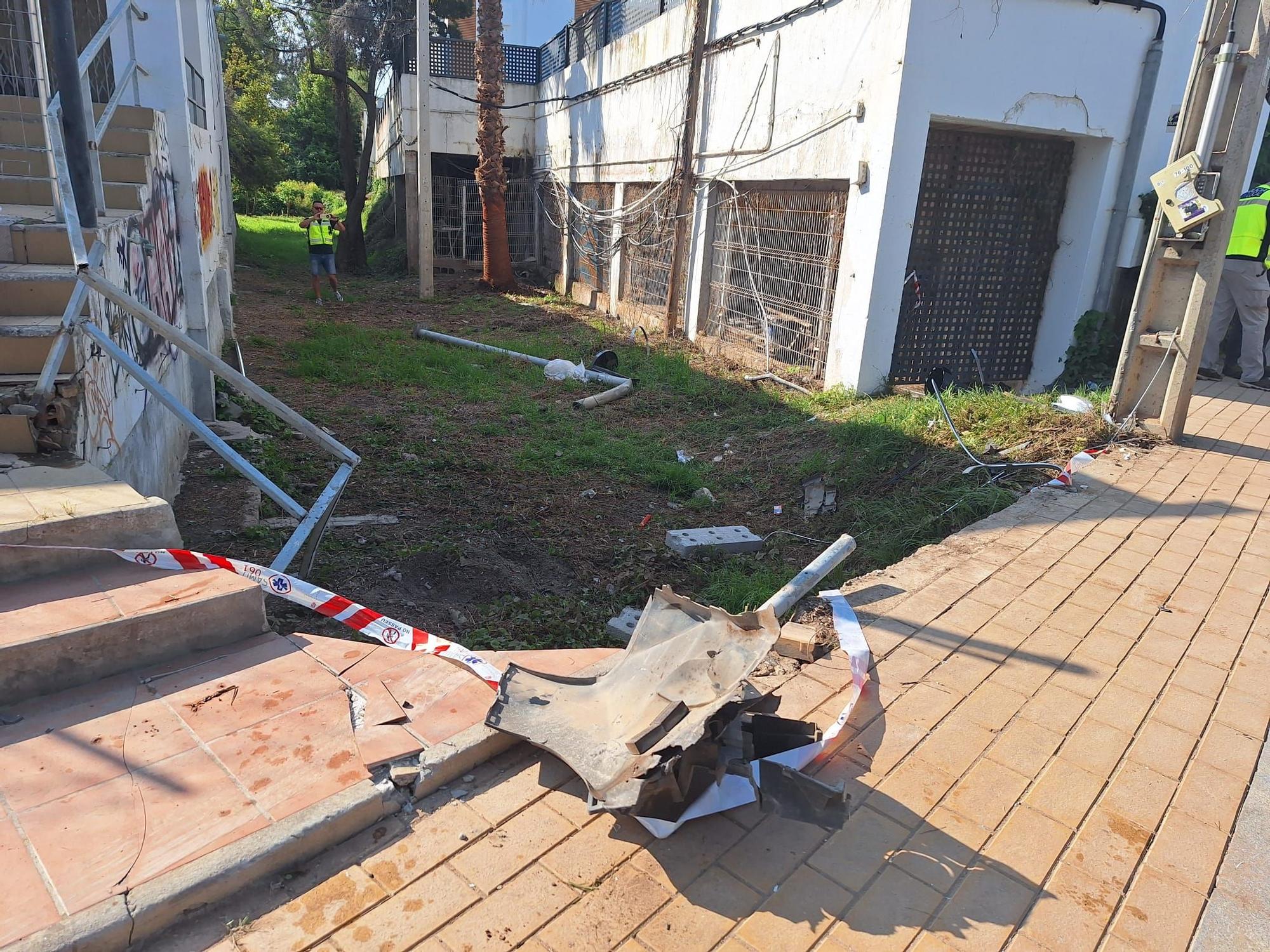 Todas las imágenes del atropello mortal en Cala de Bou