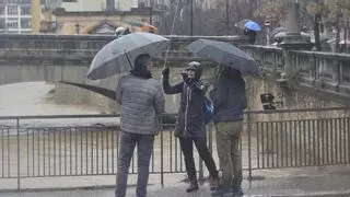 "Poques vegades he vist l’Onyar tan amunt a Girona"