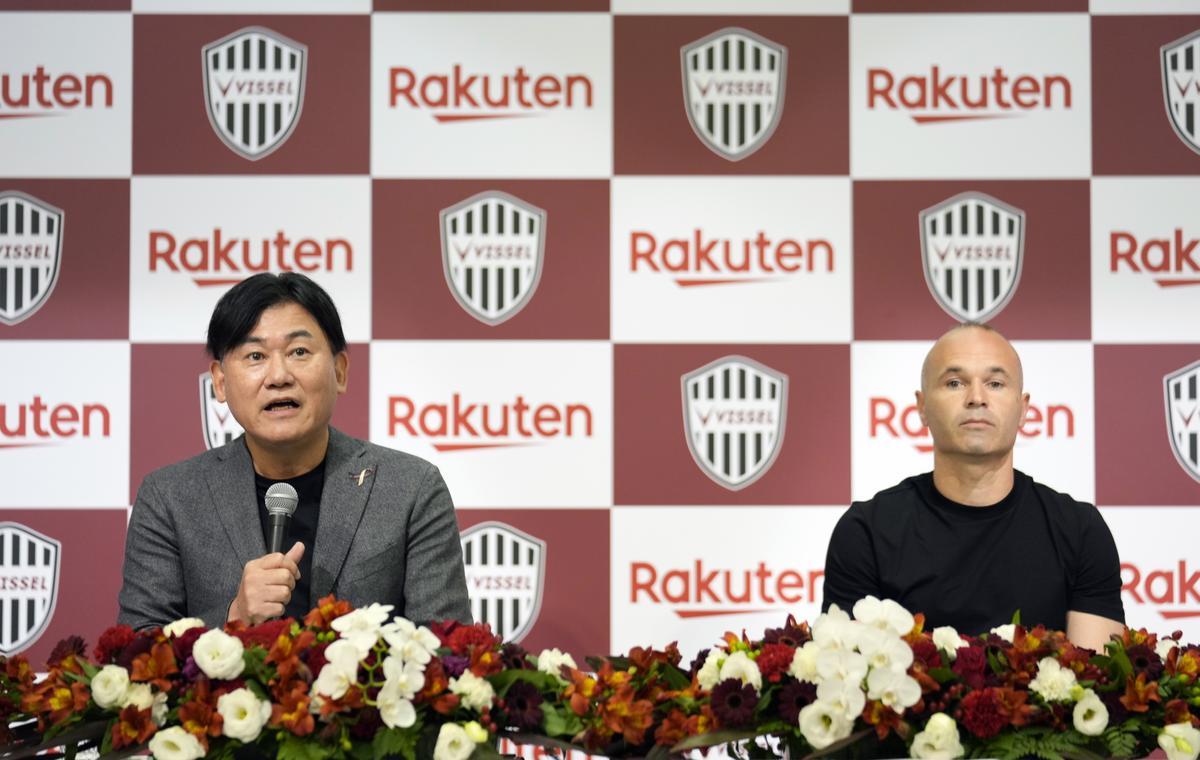 Iniesta deja el Vissel Kobe