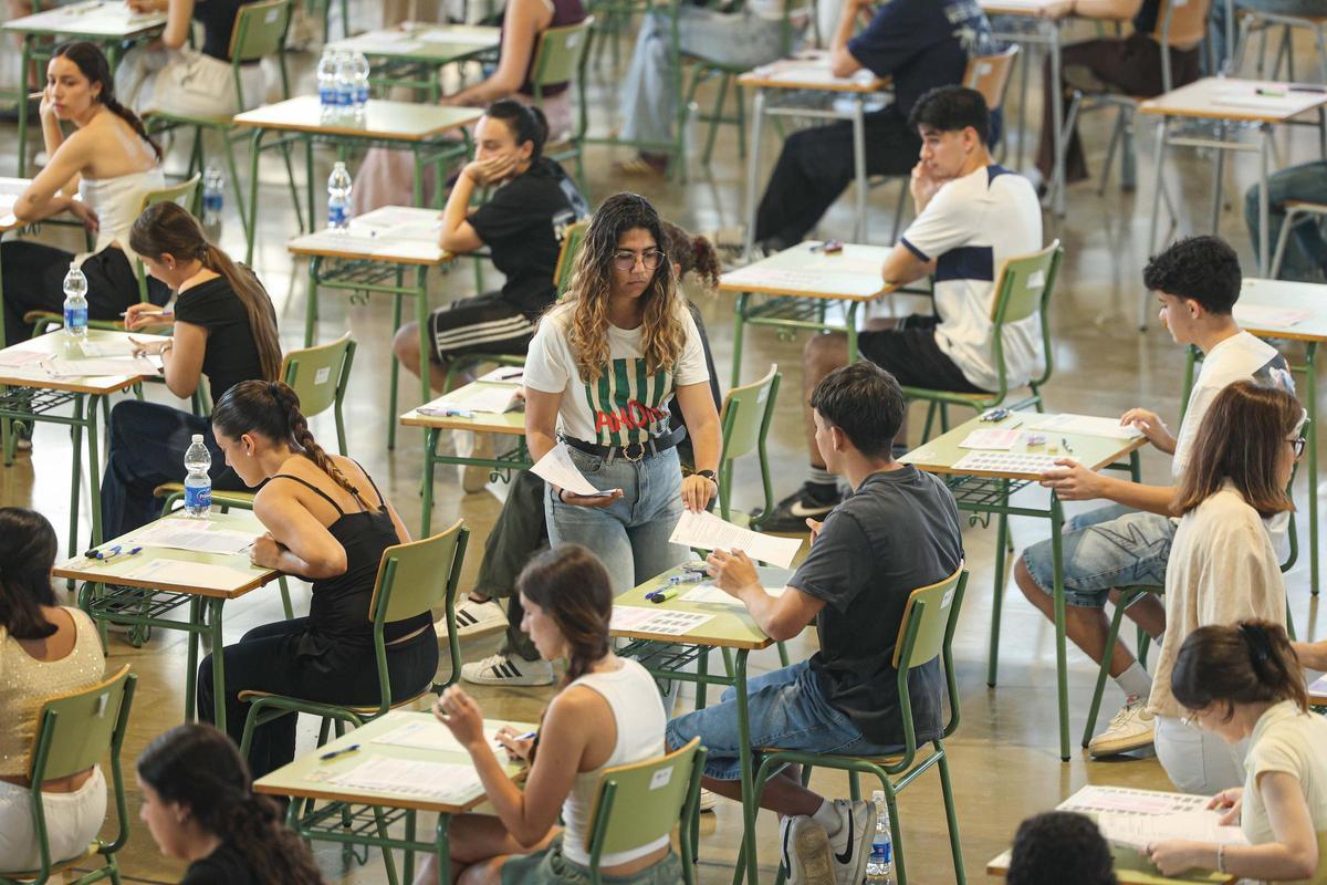 Primer día de la PAU en Ibiza