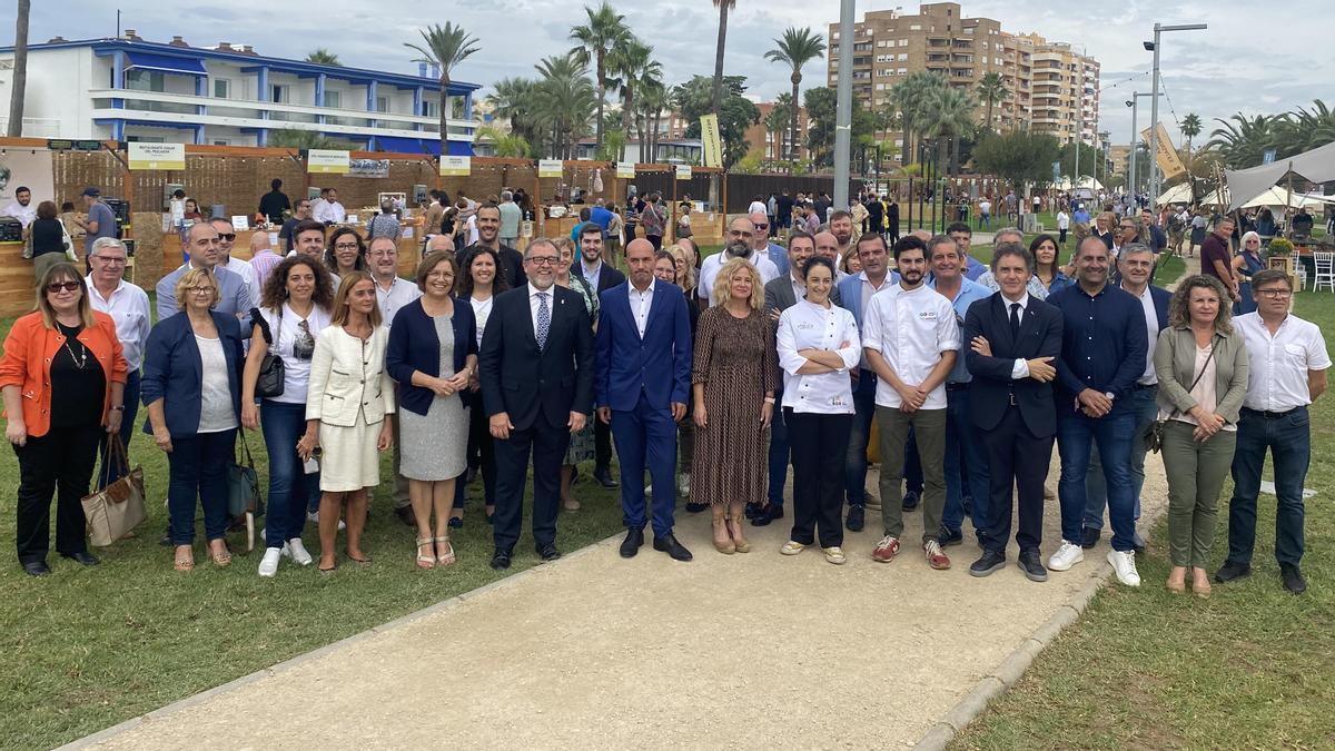 Inauguración del festival gastronómico de Benicarló