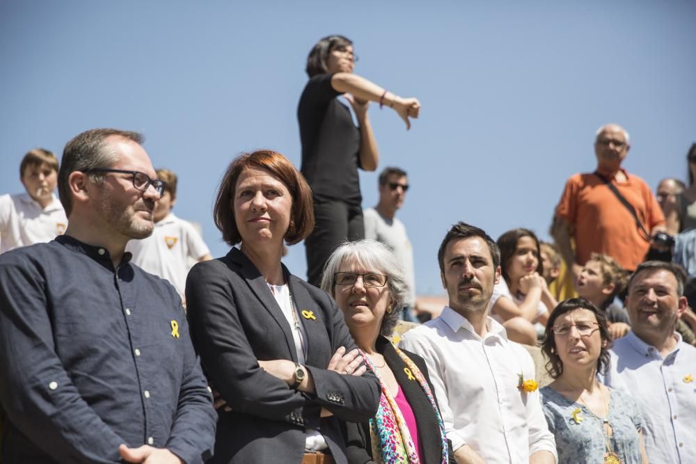 Inauguració de la plaça U d'Octubre de 2017 de Girona