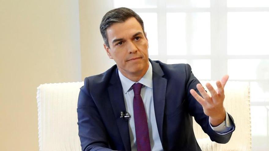 Pedro Sánchez, partidario del diálogo con Torra.