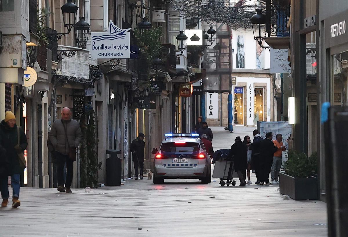 Año nuevo en A Coruña: 2026 comienza con colas para los buses y taxis tras las fiestas de Nochevieja