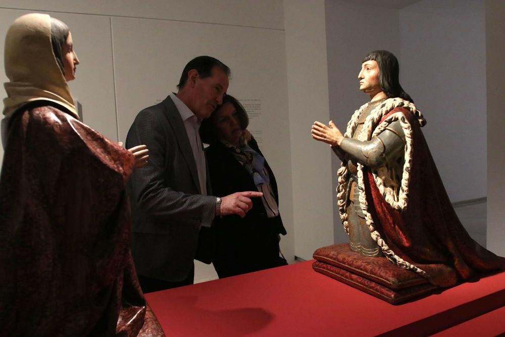 Inauguración de la exposición 'Pedro de Mena. Granatensis Malacae'