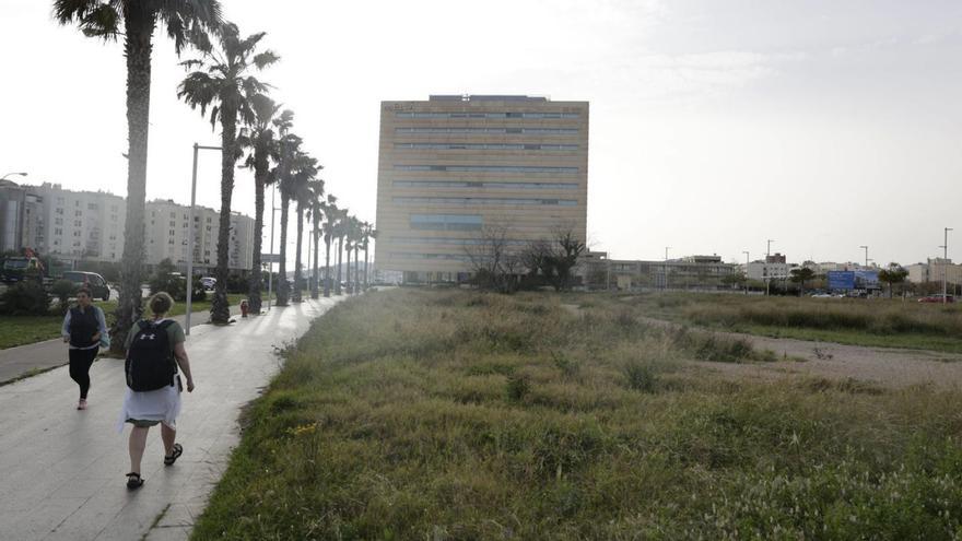 Parcela al lado del Meliá Palma Bay, propiedad de Zafiro Hotels.  | GUILLEM BOSCH