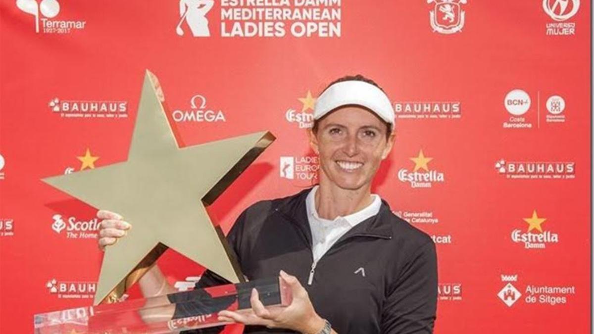 Florentyna Parker sorprendió a las favoritas en el Estrella Damm Mediterranean Ladies Open