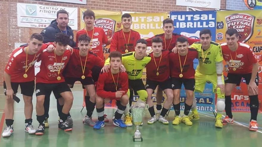 ElPozo y la selección murciana alevín ganan en Librilla la Kelme Futsal Cup