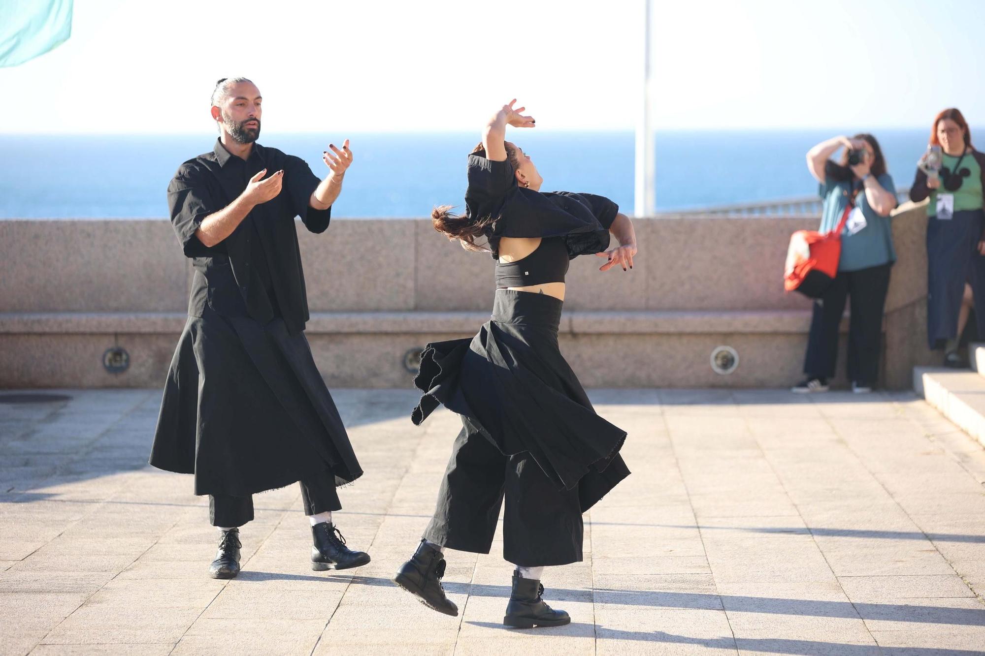 El festival de danza Quincegotas toma las calles de A Coruña