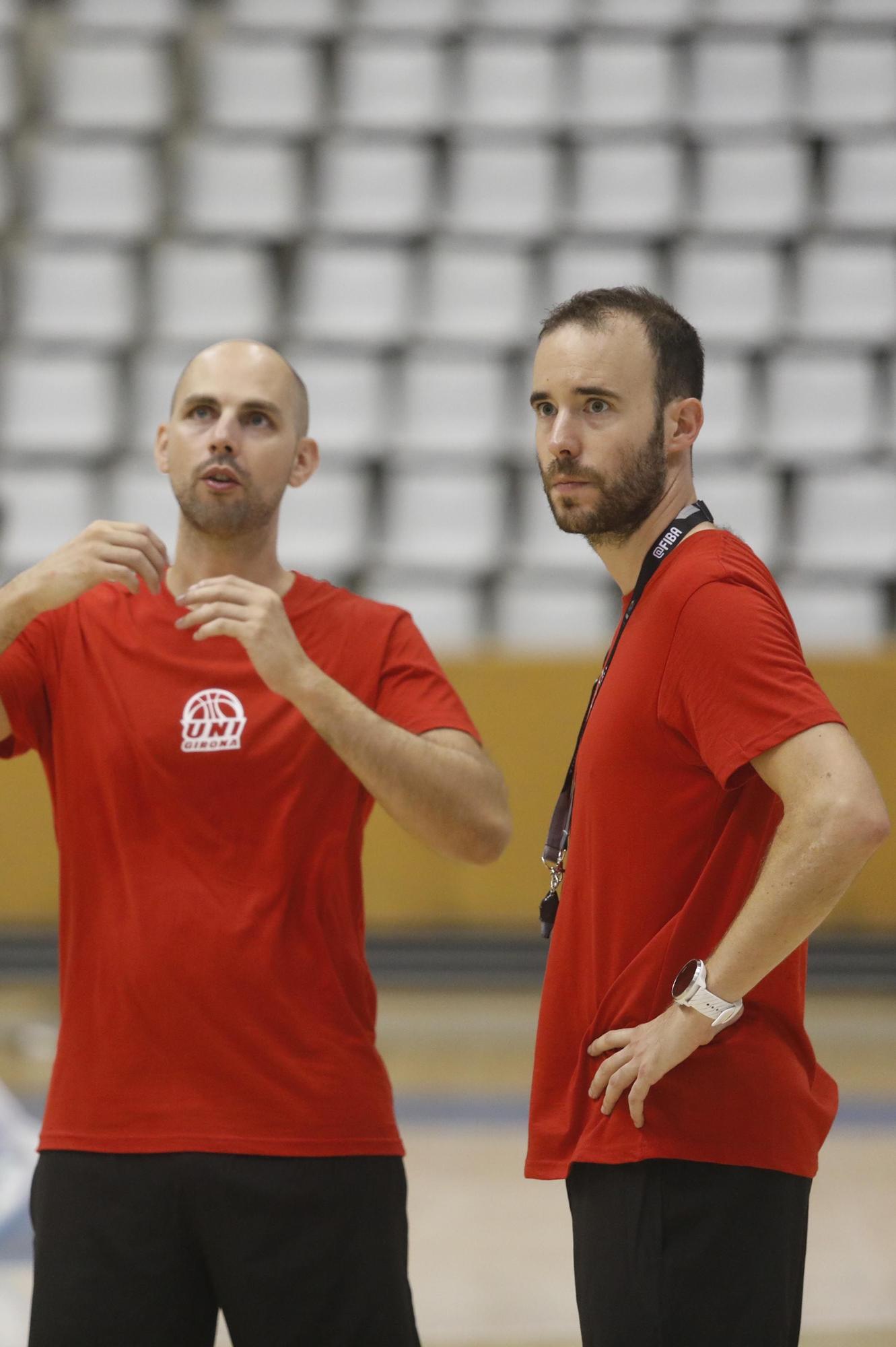 Primer entrenament de l'Spar Girona