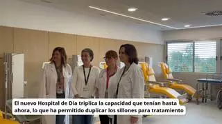 Hospital Clínico: el nuevo hospital de día Oncohematológico de Málaga recibe a sus primeros pacientes