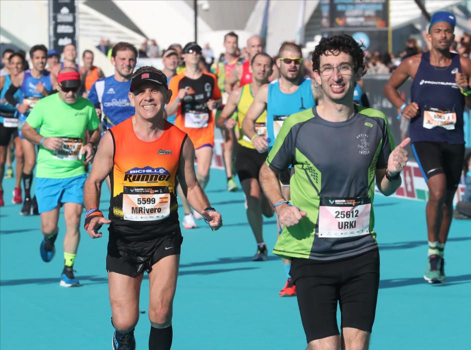 Búscate: Las imágenes del Maratón Valencia 2019