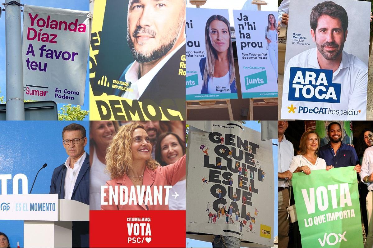 Els altres cara a cara en la disputa de Catalunya: qui ataca qui i amb quin argument