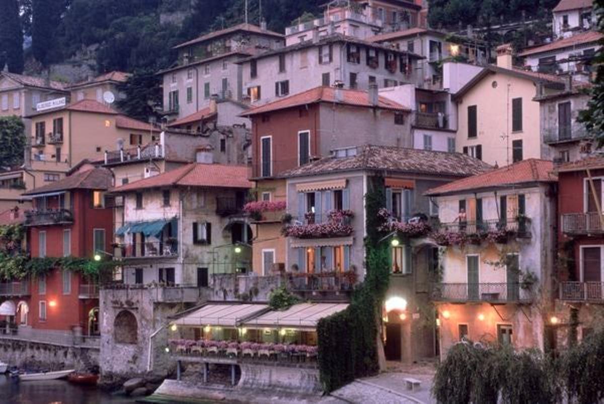 Las atractivas casas de Varenna.