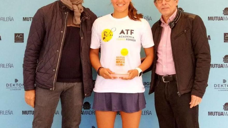 Alba Rey cae en la final de la fase regional del Madrid Open sub-16
