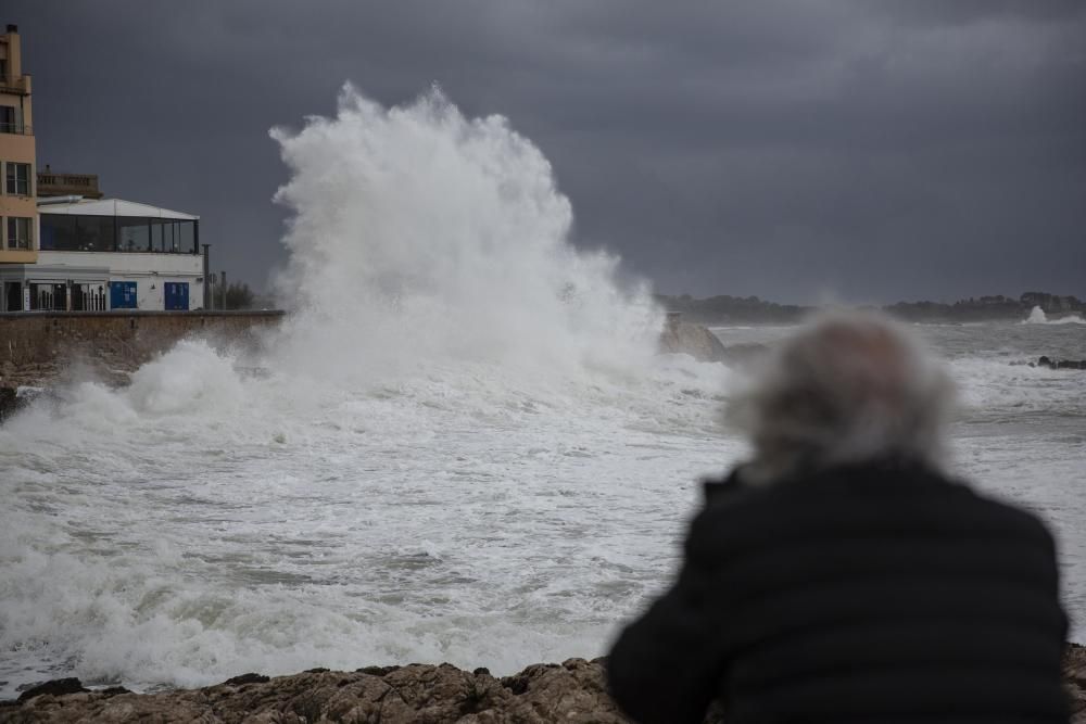 Temporal marítim a l'Escala