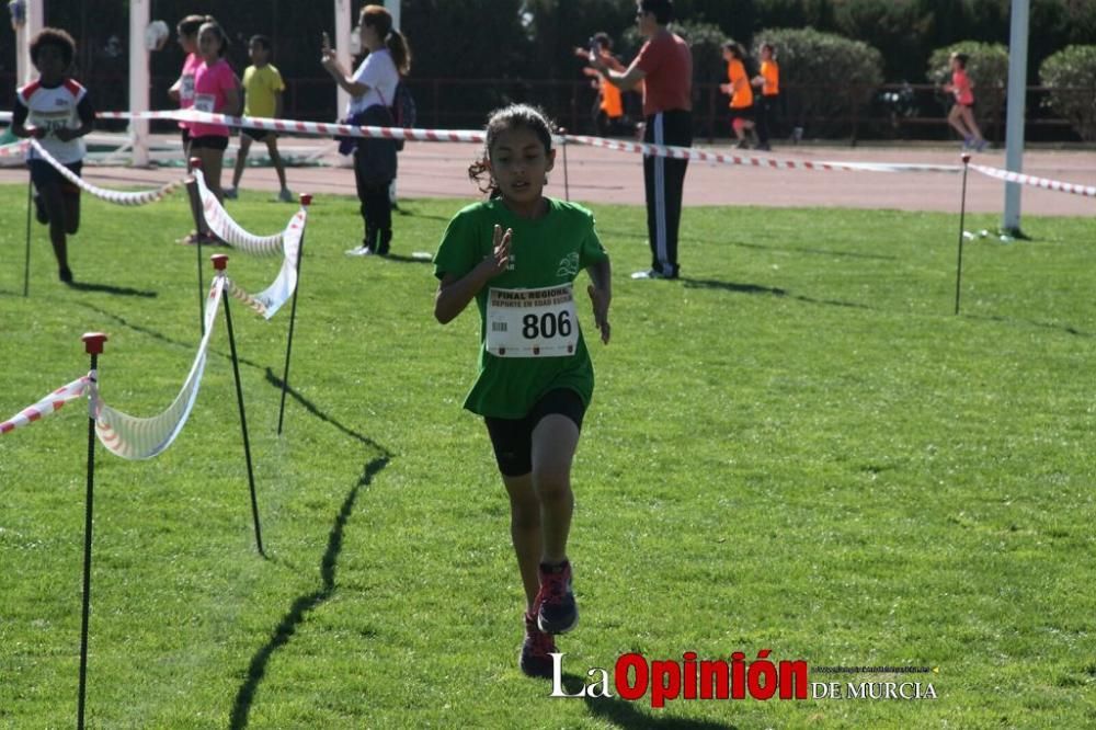 Final Regional Escolar de Cross de Campo a través