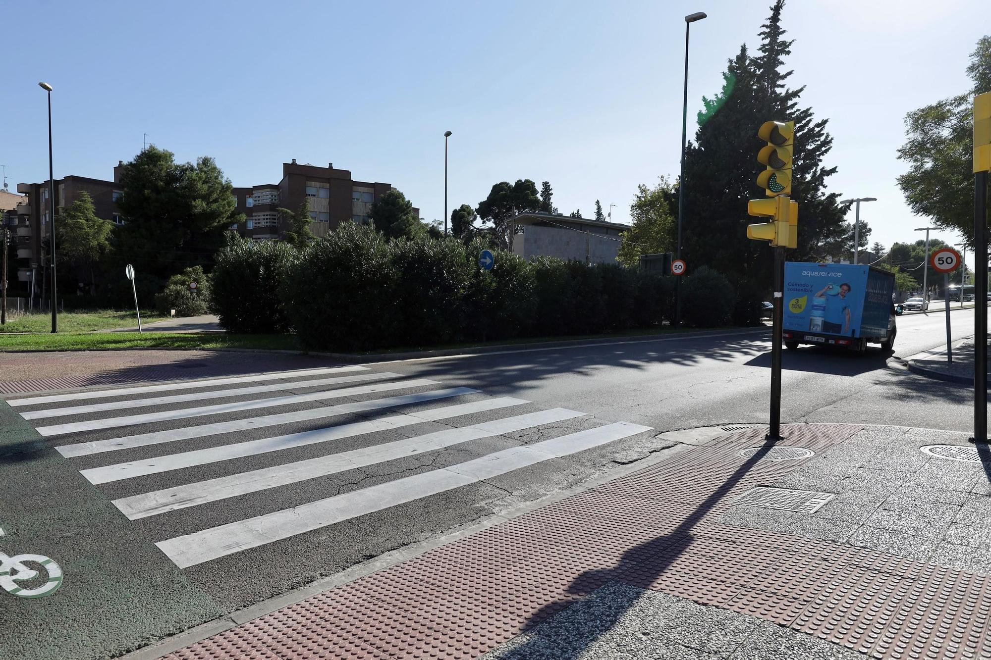 En imágenes | Recorrido por la avenida Manuel Rodríguez Ayuso de Zaragoza