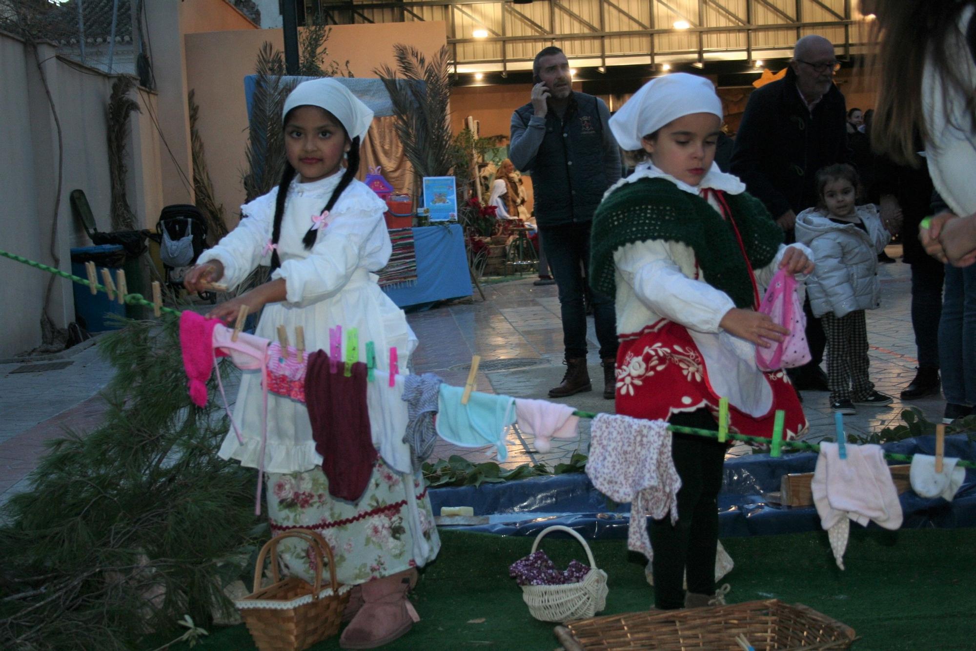 Belén Viviente del colegio San Francisco de Lorca