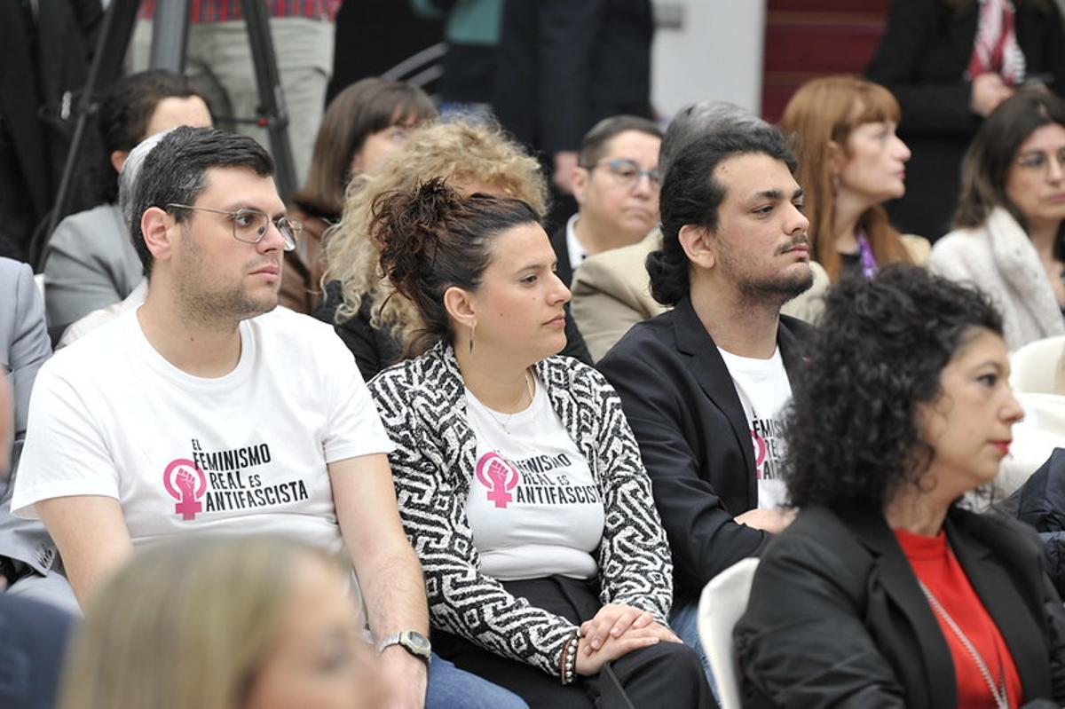 Galería | Acto institucional del Día de la Mujer en la Asamblea de Extremadura
