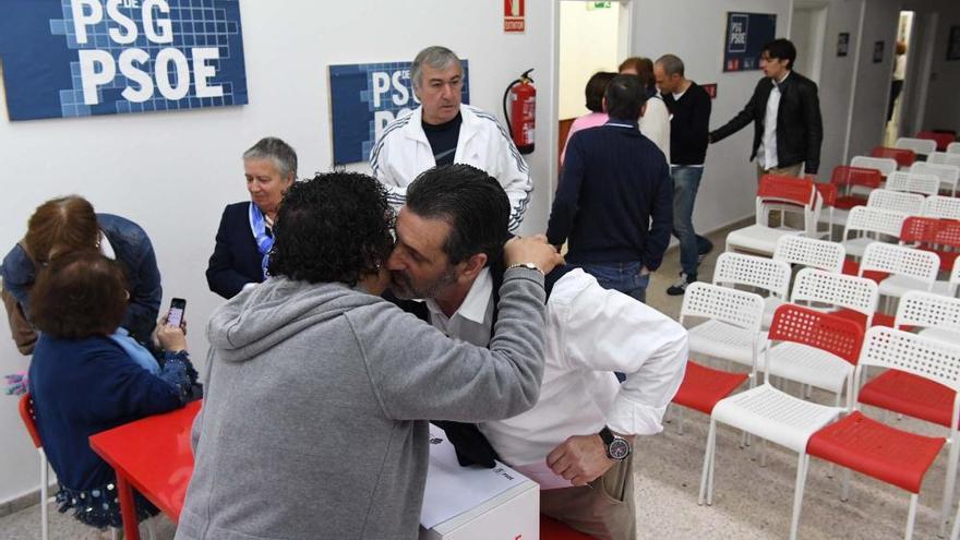 La mitad del voto coruñés, de Sánchez