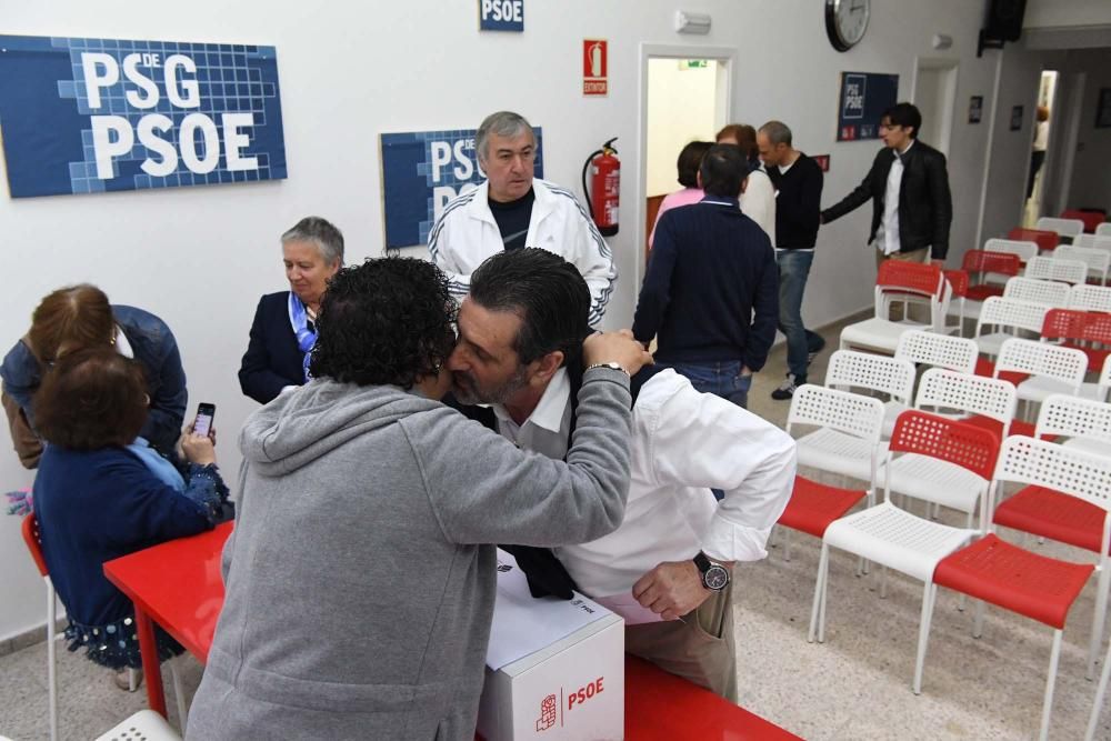 Las primarias del PSOE, en A Coruña