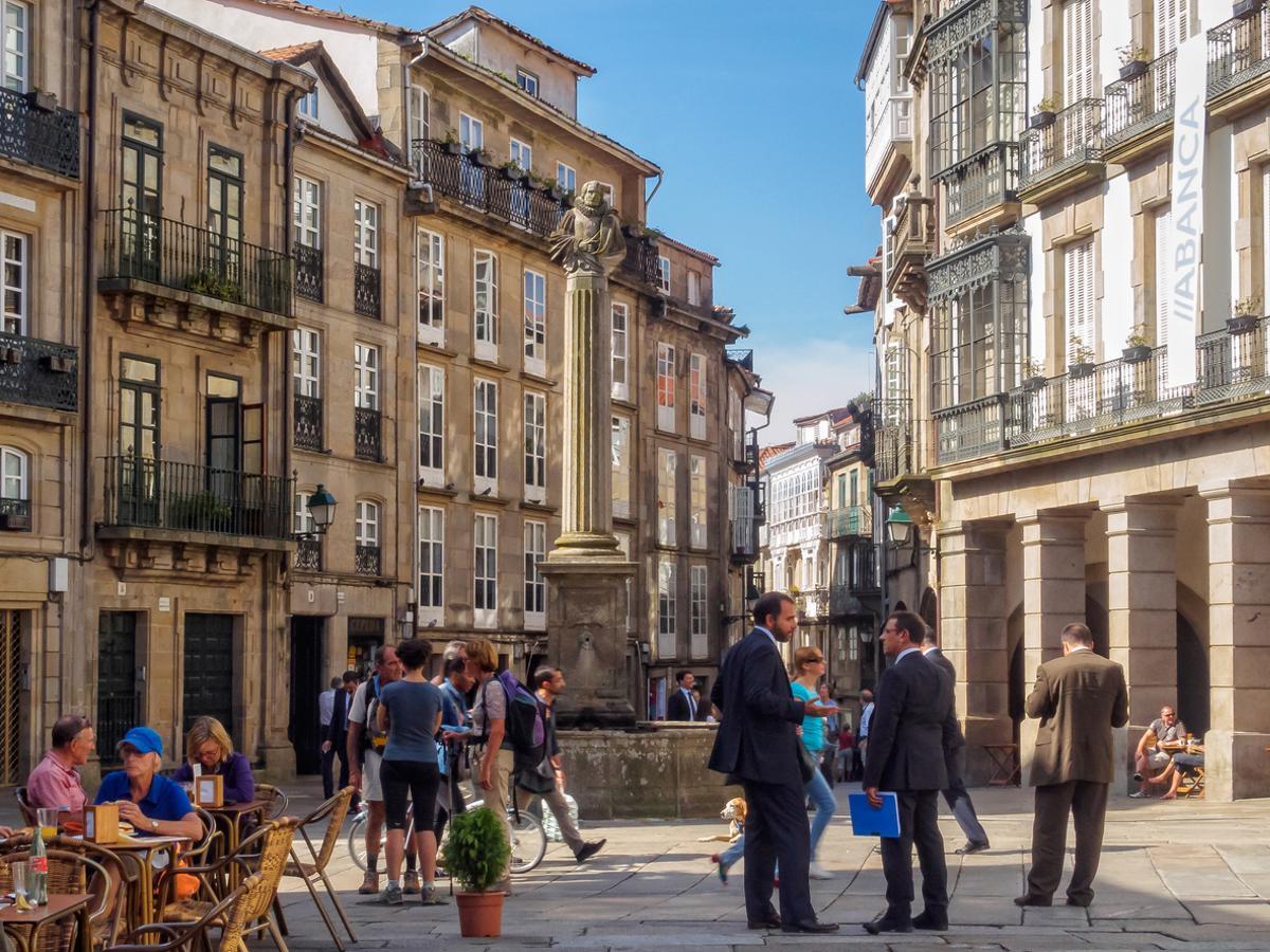 Plaza de Cervantes, Santiago de Compostela