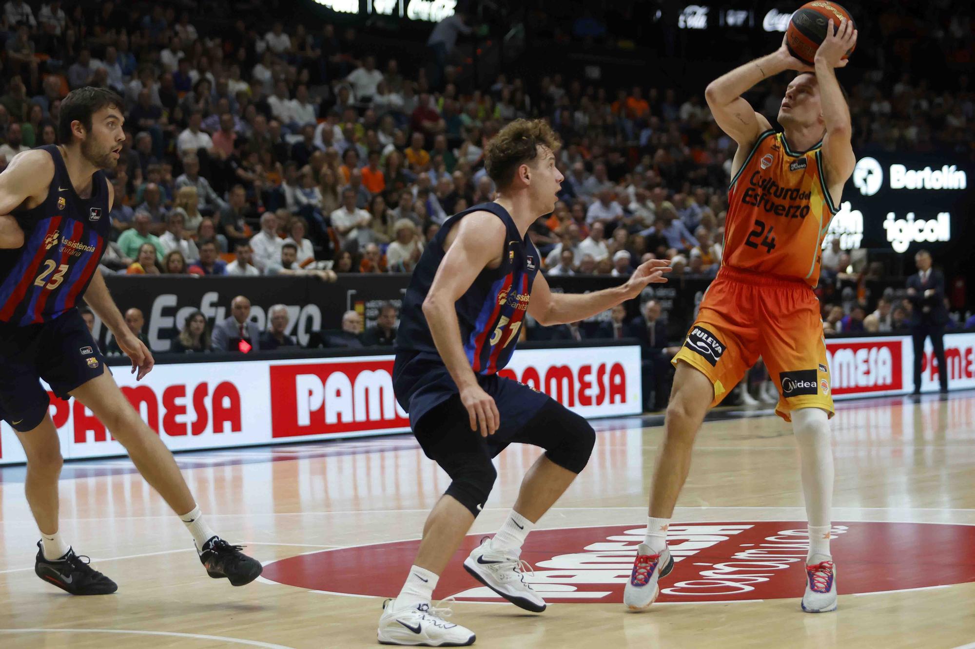 Partido Valencia Basket- F.C.Barcelona