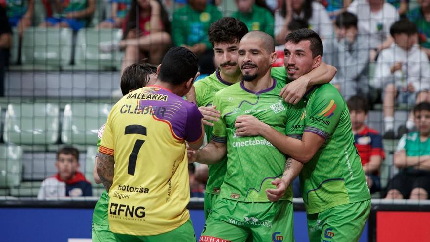 El Palma Futsal salva un punto en Murcia a treinta segundos del final