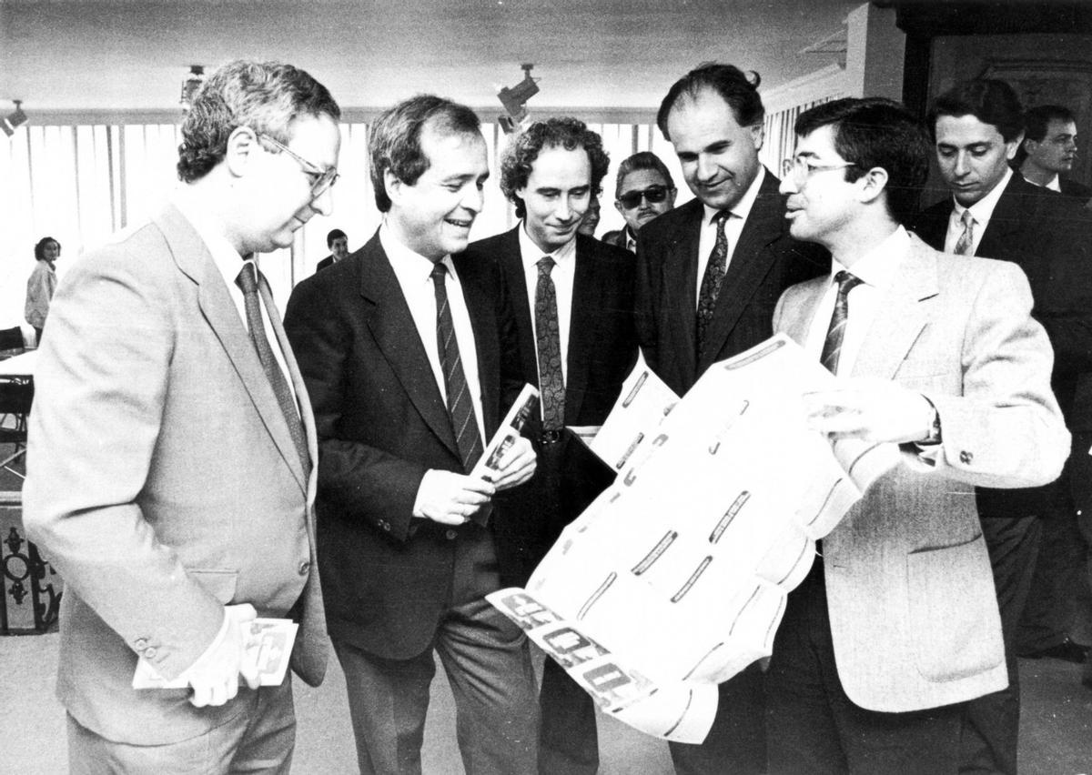 Ricard Pérez Casado, Ciprià Císcar y Rafael Blasco en un acto Ricard Pérez Casado, Ciprià Císcar y Rafael Blasco en un acto