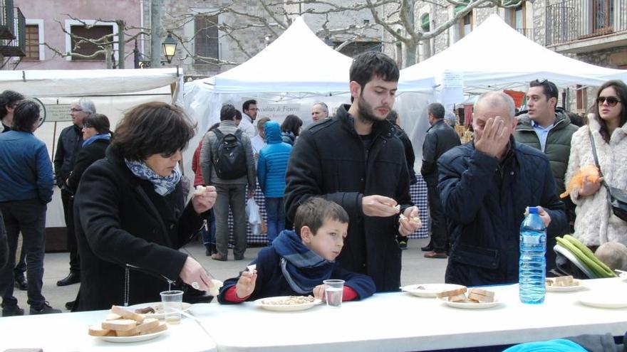 Visitant durant tot el dia a la Fira