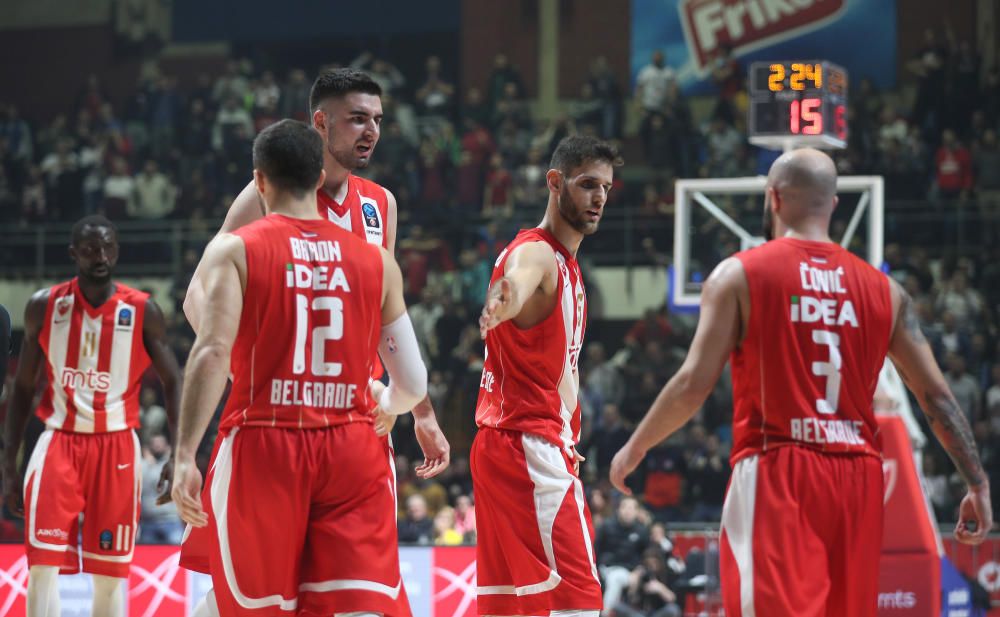 Estrella Roja - Valencia Basket, en imágenes