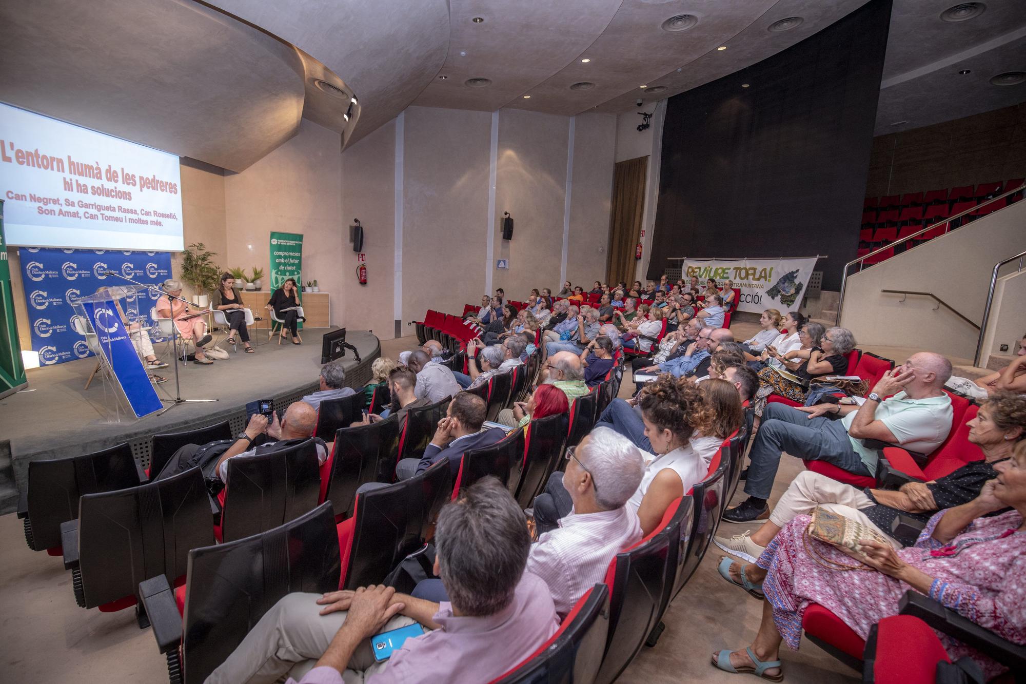 Mesa redonda en el Club Diario de Mallorca sobre el entorno de las canteras