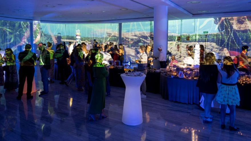 Un momento de la fiesta celebrada en el Hotel Landmar Playa La Arena. | | E.D.