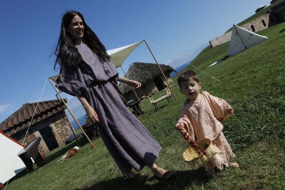 RECREACION DE UN CAMPAMENTO ROMANO.