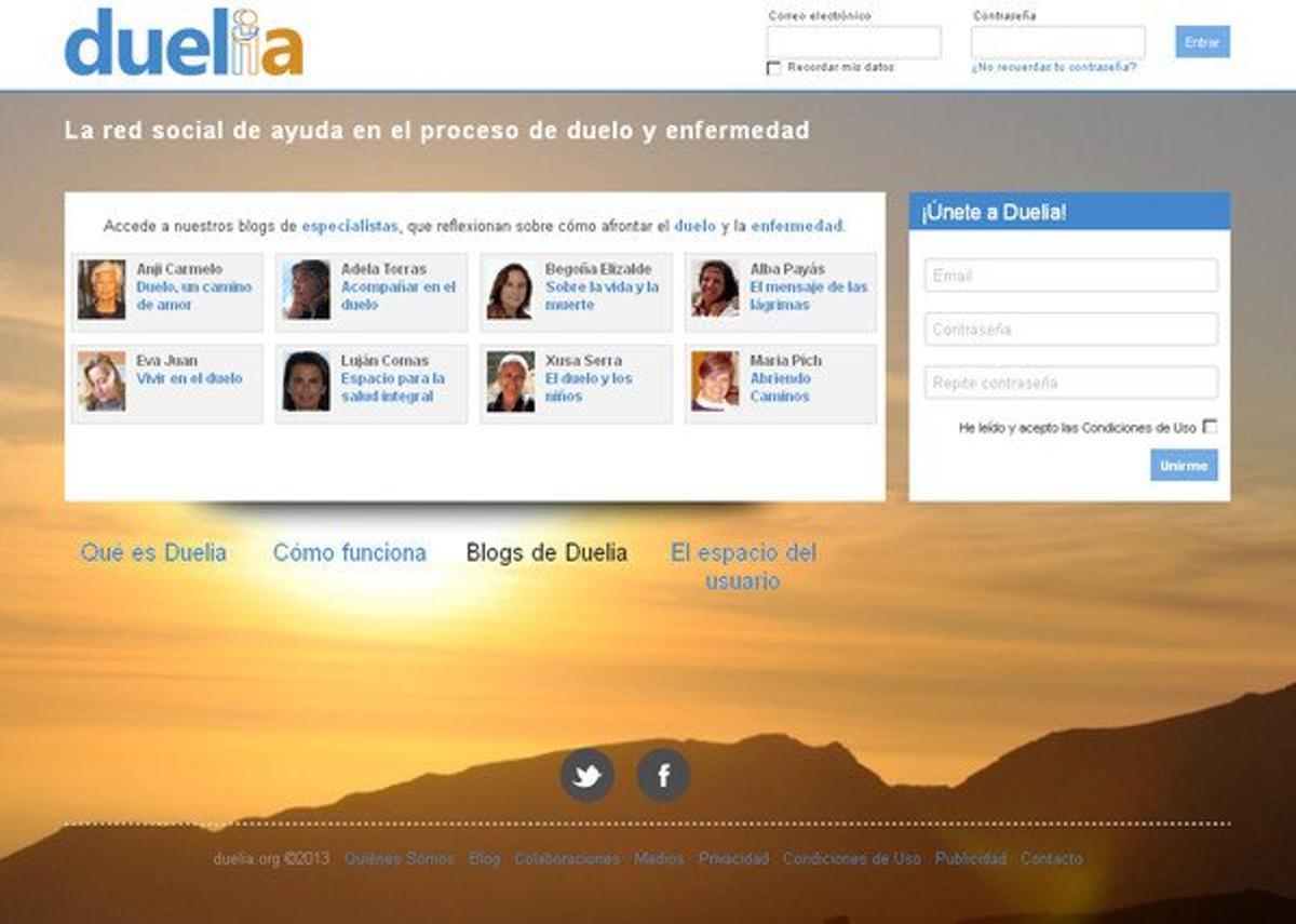 Nova xarxa social dedicada al dol Nova xarxa social dedicada al dol