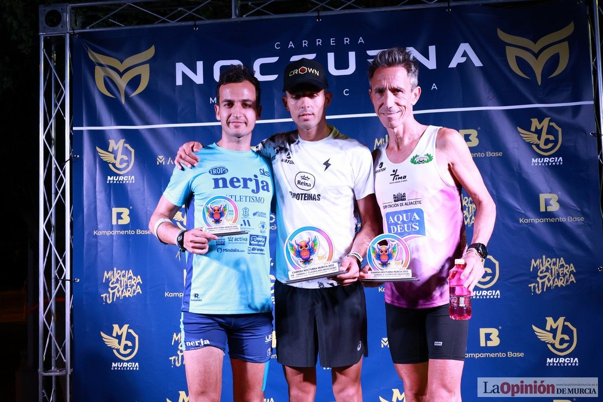 Las mejores imágenes de la carrera nocturna de Murcia