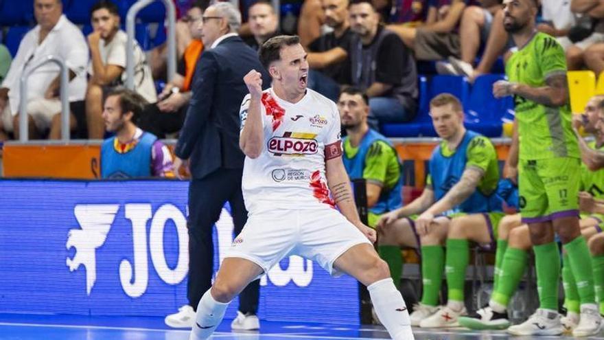 Las mejores  imágenes de la victoria de ElPozo ante el Palma en las semifinales de la Supercopa de España