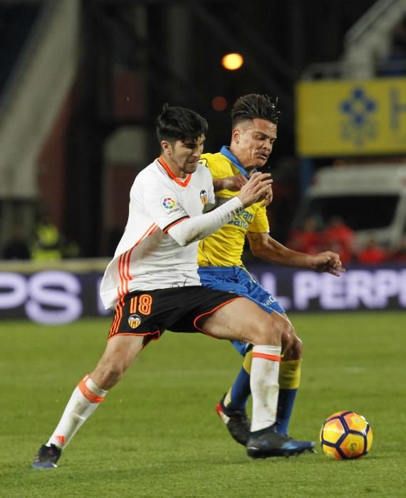 Las Palmas - Valencia: las mejores imágenes del partido