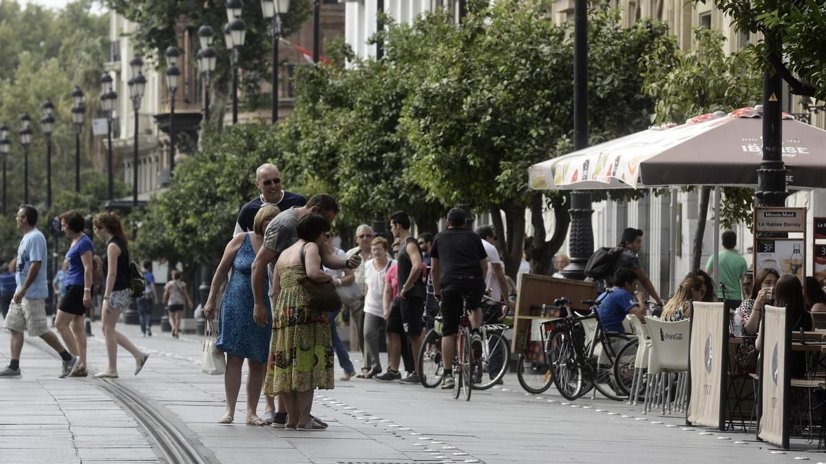 La población se estanca en Sevilla
