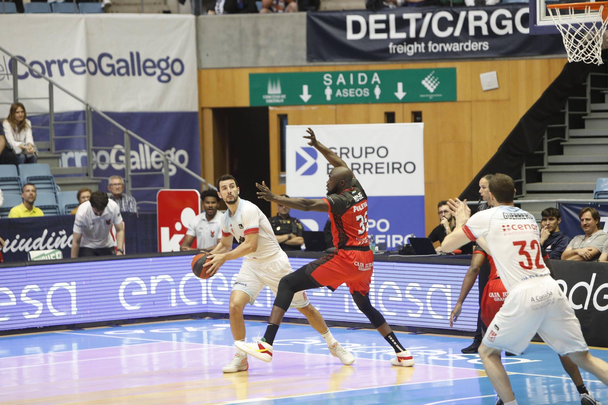 Monbus Obradoiro - Covirán Granada: las imágenes del partido