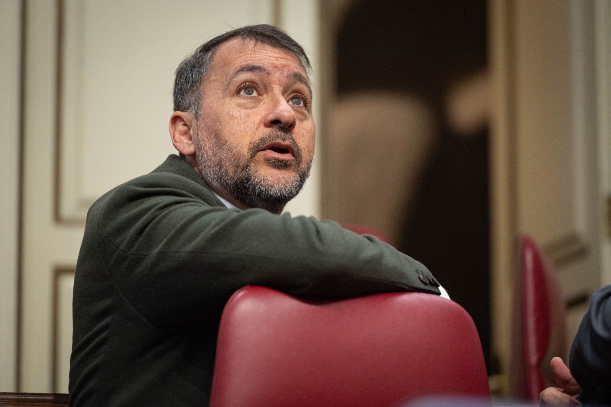 Pleno sobre el Debate de Estado de Nacionalidad en el Parlamento de Canarias.