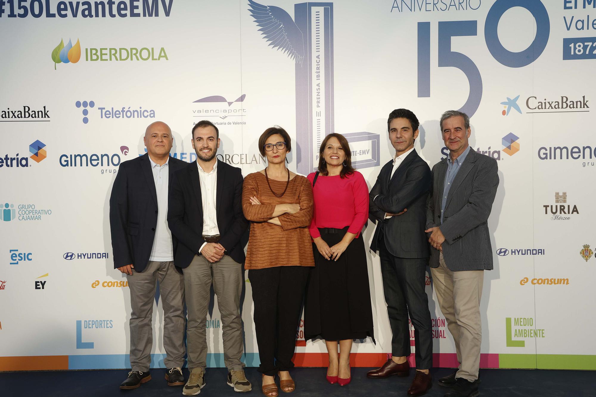 Todas las fotos de la gala de entrega de los premios Levante-EMV - 150 Aniversario