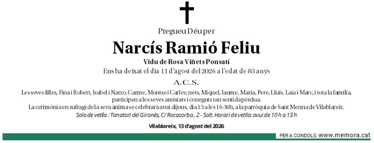Narcís Ramió Feliu