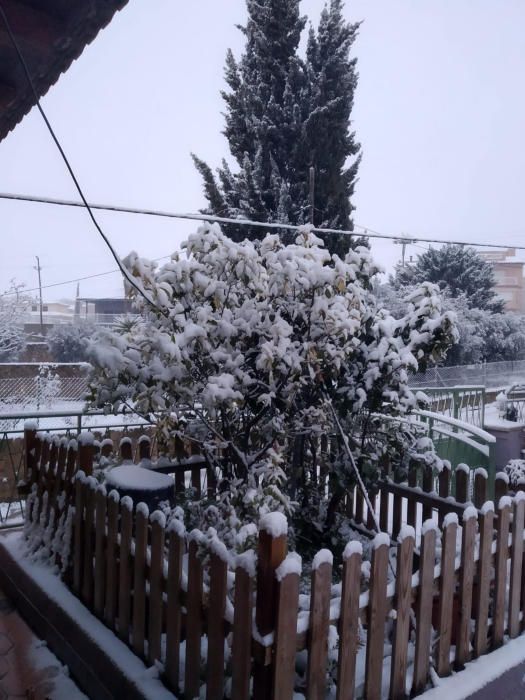 Imatge de neu a Horta de Sant Joan