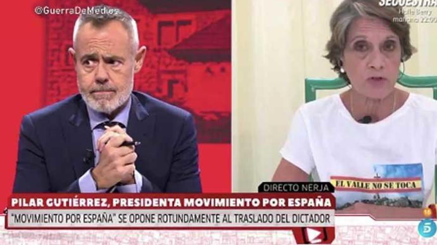 Un momento de la conversación en Telecinco.